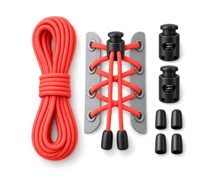 Elastsed kiirpaelad — 3D-tooteillustratsioon