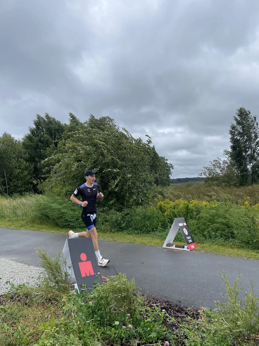 Oliver Pällo Ironman 70.3 Tallinn 2026 jooksul